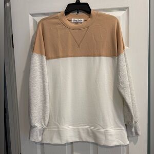 New, Color block drop Shoulder Top, size medium. Bought from Jenny Boston